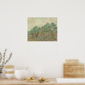 Vincent Van Gogh | Olijfboomgaard Poster (Keuken)