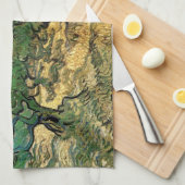 Vincent van Gogh - Olijfboomgaard Theedoek (Quarter Fold)