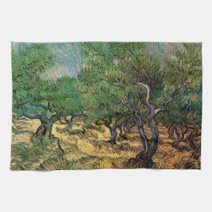 Vincent van Gogh - Olijfboomgaard Theedoek