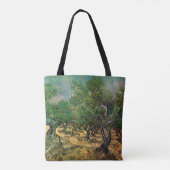 Vincent van Gogh - Olijfboomgaard Tote Bag (Achterkant)