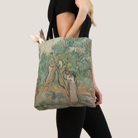 Vincent Van Gogh | Olijfboomgaard Tote Bag (Dichtbij)