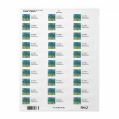 Vincent van Gogh - Olijfgaard Etiket (Full Sheet)