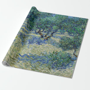 Vincent van Gogh - Olijfgaard: Helderblauwe Lucht Cadeaupapier