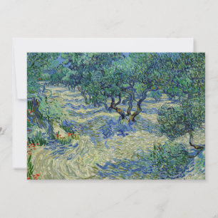 Vincent van Gogh - Olijfgaard: Helderblauwe Lucht Kaart
