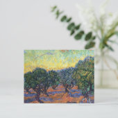 Vincent van Gogh Olijfgaard Impressionisme Kunst Briefkaart (Staand voorkant)