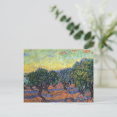 Vincent van Gogh Olijfgaard Impressionisme Kunst Briefkaart (Staand voorkant)