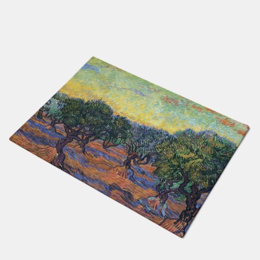 Vincent van Gogh Olijfgaard Impressionisme Kunst Deurmat (Schuin)
