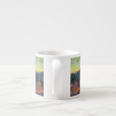 Vincent van Gogh Olijfgaard Impressionisme Kunst Espresso Kop (Achterkant)