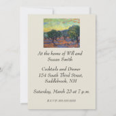 Vincent van Gogh Olijfgaard Impressionisme Kunst Kaart (Achterkant)