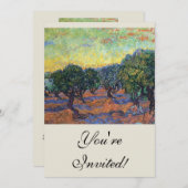 Vincent van Gogh Olijfgaard Impressionisme Kunst Kaart (Voorkant / Achterkant)