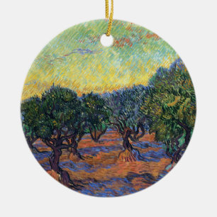 Vincent van Gogh Olijfgaard Impressionisme Kunst Keramisch Ornament