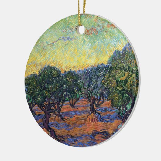 Vincent van Gogh Olijfgaard Impressionisme Kunst Keramisch Ornament (Links)