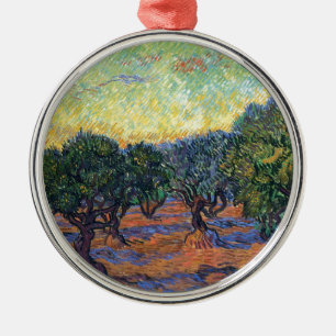 Vincent van Gogh Olijfgaard Impressionisme Kunst Metalen Ornament