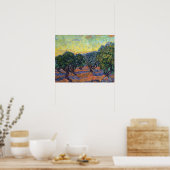 Vincent van Gogh Olijfgaard Impressionisme Kunst Poster (Keuken)