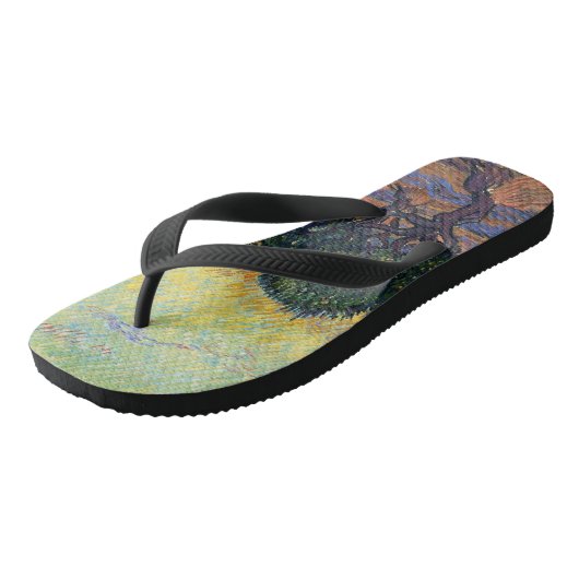 Vincent van Gogh Olijfgaard Impressionisme Kunst Teenslippers (Schuin)