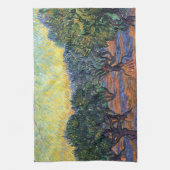 Vincent van Gogh Olijfgaard Impressionisme Kunst Theedoek (Verticaal)