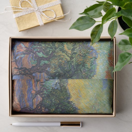 Vincent van Gogh Olijfgaard Impressionisme Kunst Tissuepapier (Geschenk)