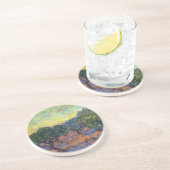 Vincent van Gogh Olijfgaard Impressionisme Kunst Zandsteen Onderzetter (Zijkant)