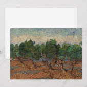 Vincent van Gogh - Olijfgaard Kaart (Voorkant / Achterkant)