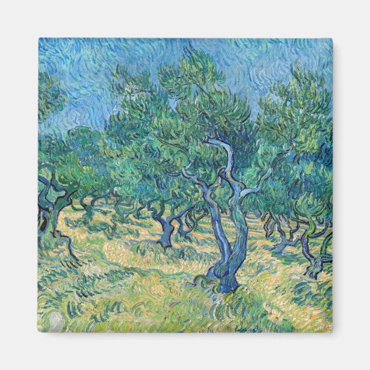 Vincent van Gogh - Olijfgaard Magneet (Voorkant)