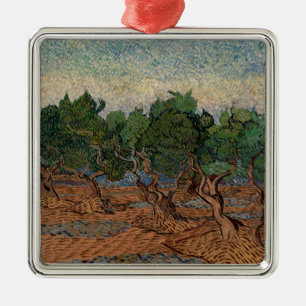 Vincent van Gogh - Olijfgaard Metalen Ornament