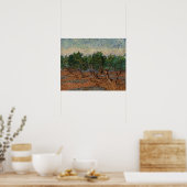 Vincent van Gogh - Olijfgaard Poster (Keuken)