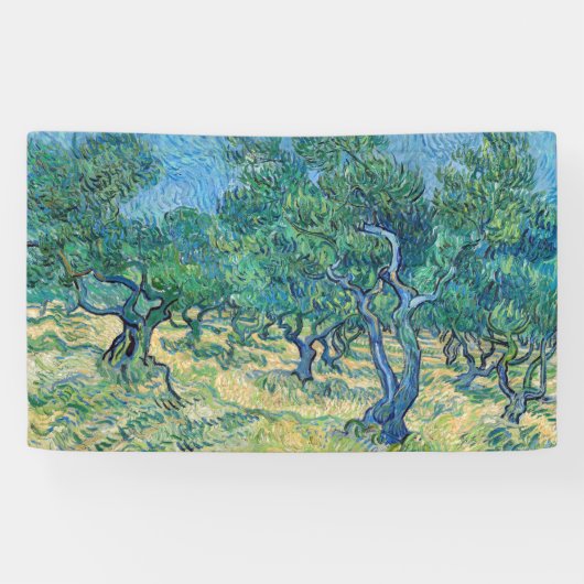 Vincent van Gogh - Olijfgaard Spandoek (Horizontaal)