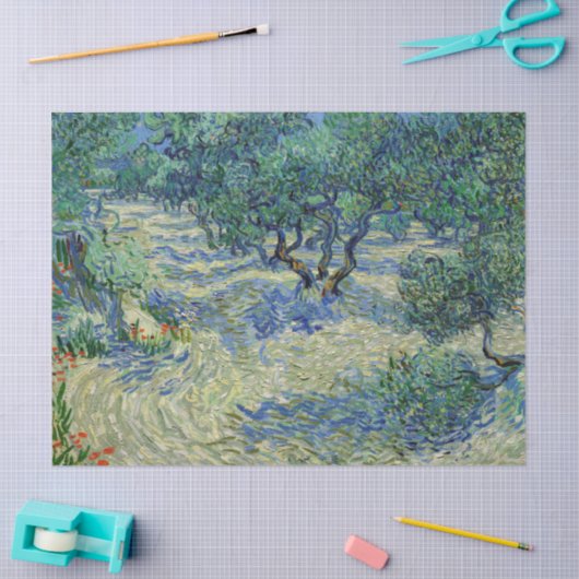 Vincent van Gogh - Olijfgaard Tissuepapier (Craft)