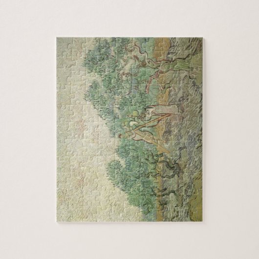Vincent van Gogh - Olijfplukken Legpuzzel (Verticaal)