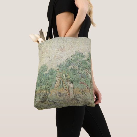 Vincent van Gogh - Olijfplukken Tote Bag (Dichtbij)