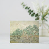 Vincent van Gogh - Olijven plukken Briefkaart (Staand voorkant)