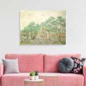 Vincent van Gogh - Olijven plukken Canvas Afdruk (Insitu (Woonkamer))
