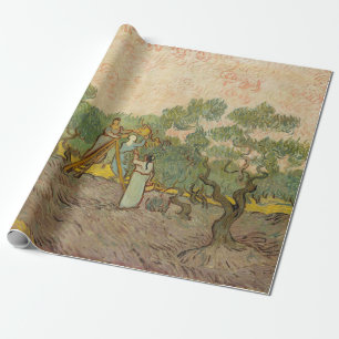 Vincent van Gogh - Olijven plukkende vrouwen Cadeaupapier