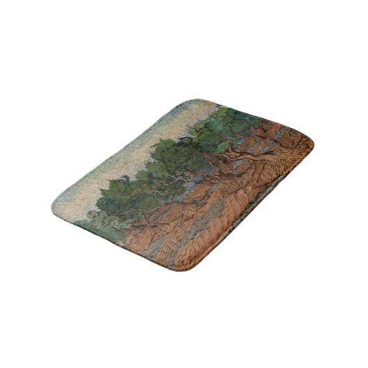 Vincent van Gogh - Olive Grove Badmat (Gekanteld)
