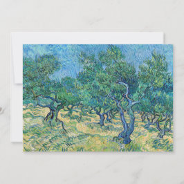 Vincent van Gogh - Olive Grove Bedankkaart