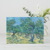 Vincent van Gogh - Olive Grove Bedankkaart (Staand voorkant)