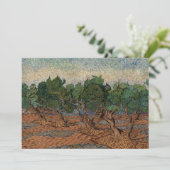 Vincent van Gogh - Olive Grove Bedankkaart (Staand voorkant)