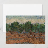 Vincent van Gogh - Olive Grove Bedankkaart (Voorkant / Achterkant)