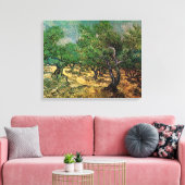 Vincent van Gogh - Olive Grove Canvas Afdruk (Insitu (Woonkamer))