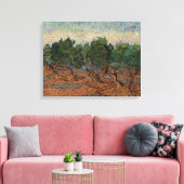 Vincent van Gogh - Olive Grove Canvas Afdruk (Insitu (Woonkamer))