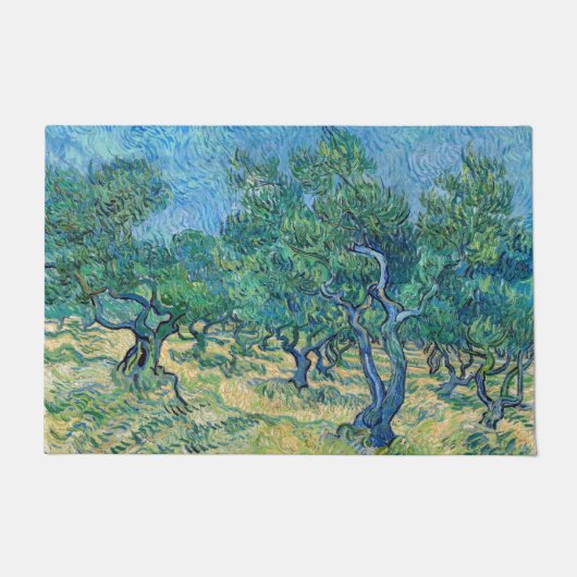 Vincent van Gogh - Olive Grove Deurmat (Voorkant)