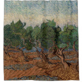 Vincent van Gogh - Olive Grove Douchegordijn (Voorkant)