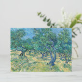 Vincent van Gogh - Olive Grove Kaart (Staand voorkant)