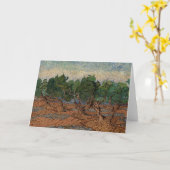 Vincent van Gogh - Olive Grove Kaart (Gele Bloem)