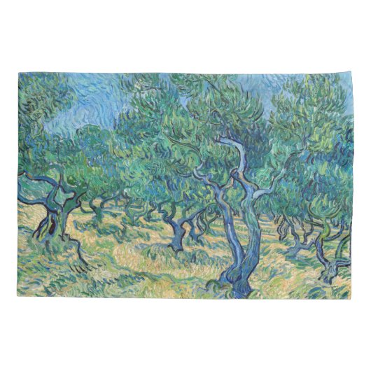 Vincent van Gogh - Olive Grove Kussensloop (Achterkant)