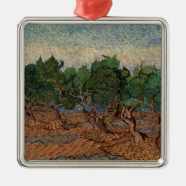 Vincent van Gogh - Olive Grove Metalen Ornament