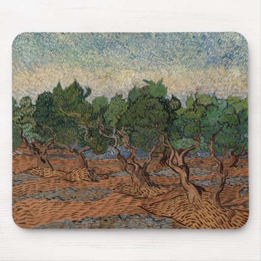 Vincent van Gogh - Olive Grove Muismat (Voorkant)