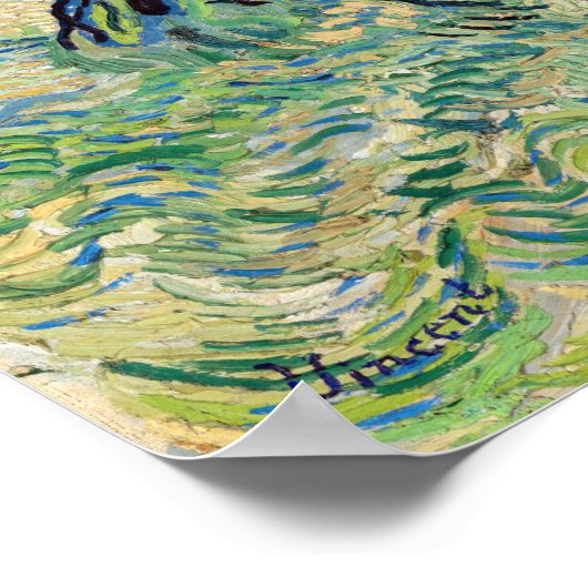 Vincent van Gogh - Olive Grove Poster (Hoek)