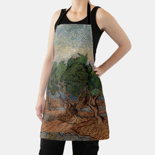 Vincent van Gogh - Olive Grove Schort (Insitu)