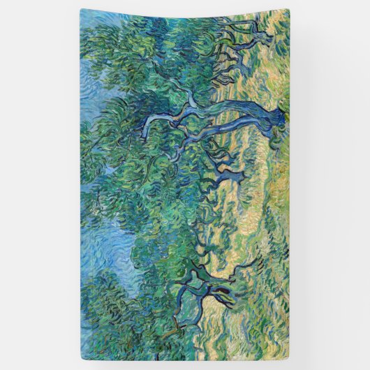 Vincent van Gogh - Olive Grove Spandoek (Verticaal)